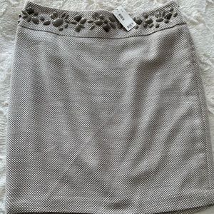 The Limited Skirt Taupe and crème